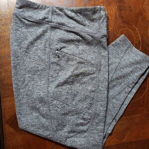 J. JILL - Women Blue/Gray Blend Fit Marl Legging - Size M